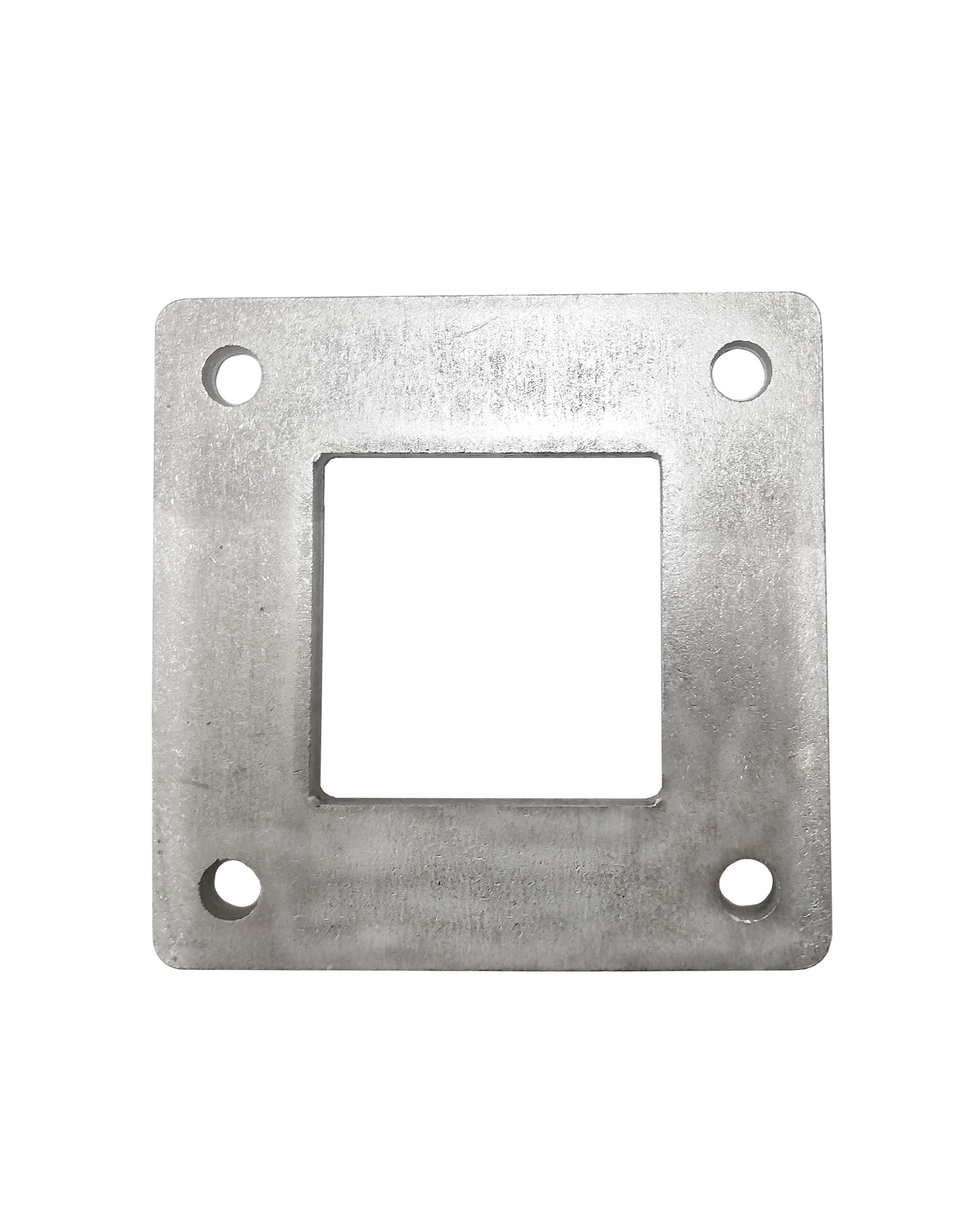 Stainless Steel 316 Grade Square Base Plate for 1-1/2" Post Fitting (C1060-150-SQR-PLATE) - SHEMONICO