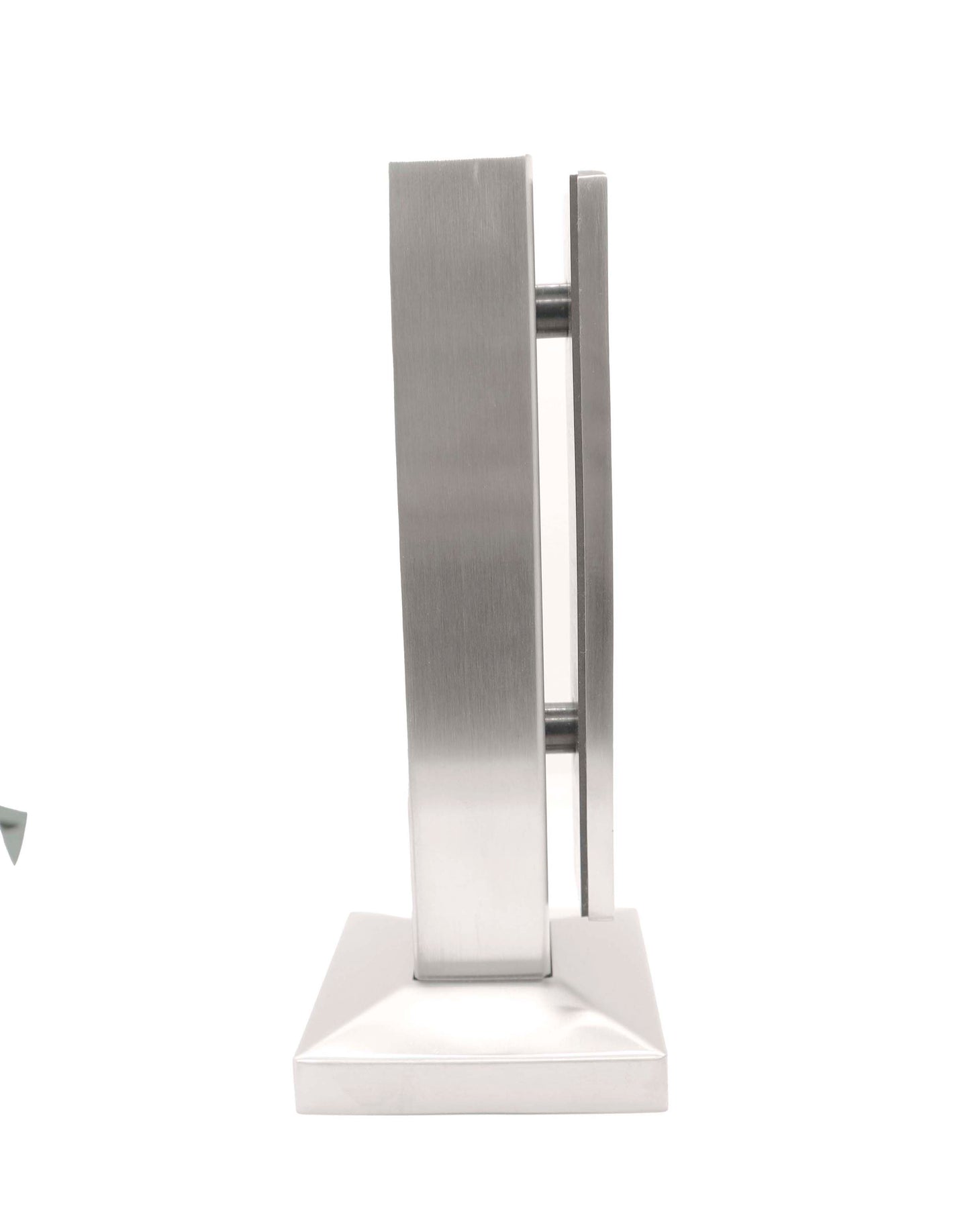 Stainless Steel Glass Talon 10" Post Spigot Pool Fence Balustrade Glass Railing (G1110-BRS) - SHEMONICO