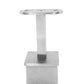 Fixed Square Stem Post Handrail Bracket Stainless Steel for 2" Post Fitting (P0200-FIX-TOP-SQUARE) - SHEMONICO