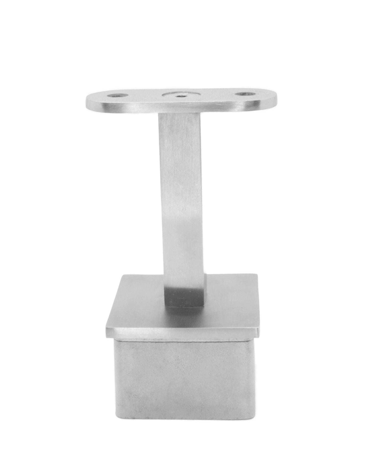 Fixed Square Stem Post Handrail Bracket Stainless Steel for 2" Post Fitting (P0200-FIX-TOP-SQUARE) - SHEMONICO