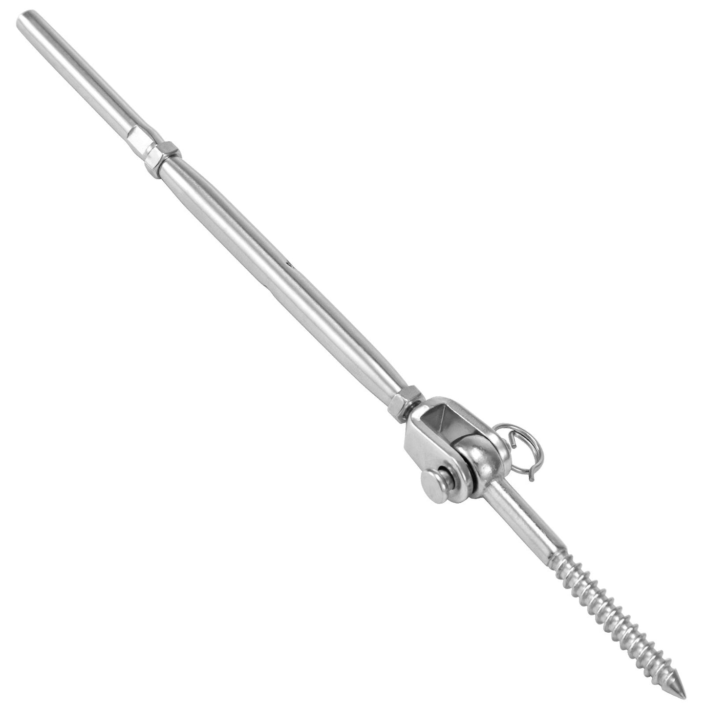 Jaw Swage Stud Turnbuckle and Lag Screw Eye (C1011-C1150) - SHEMONICO