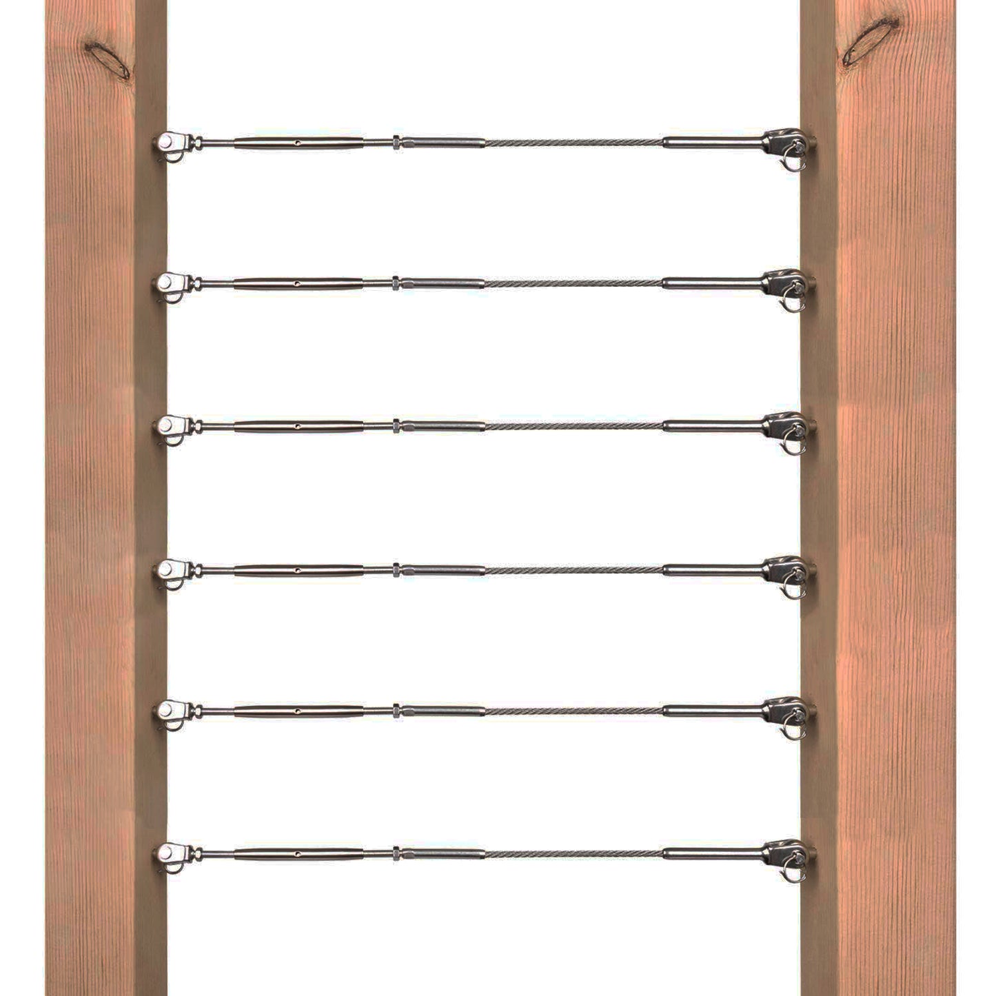 Jaw Swage Stud Turnbuckle and Lag Screw Eye (C1011-C1150) - SHEMONICO