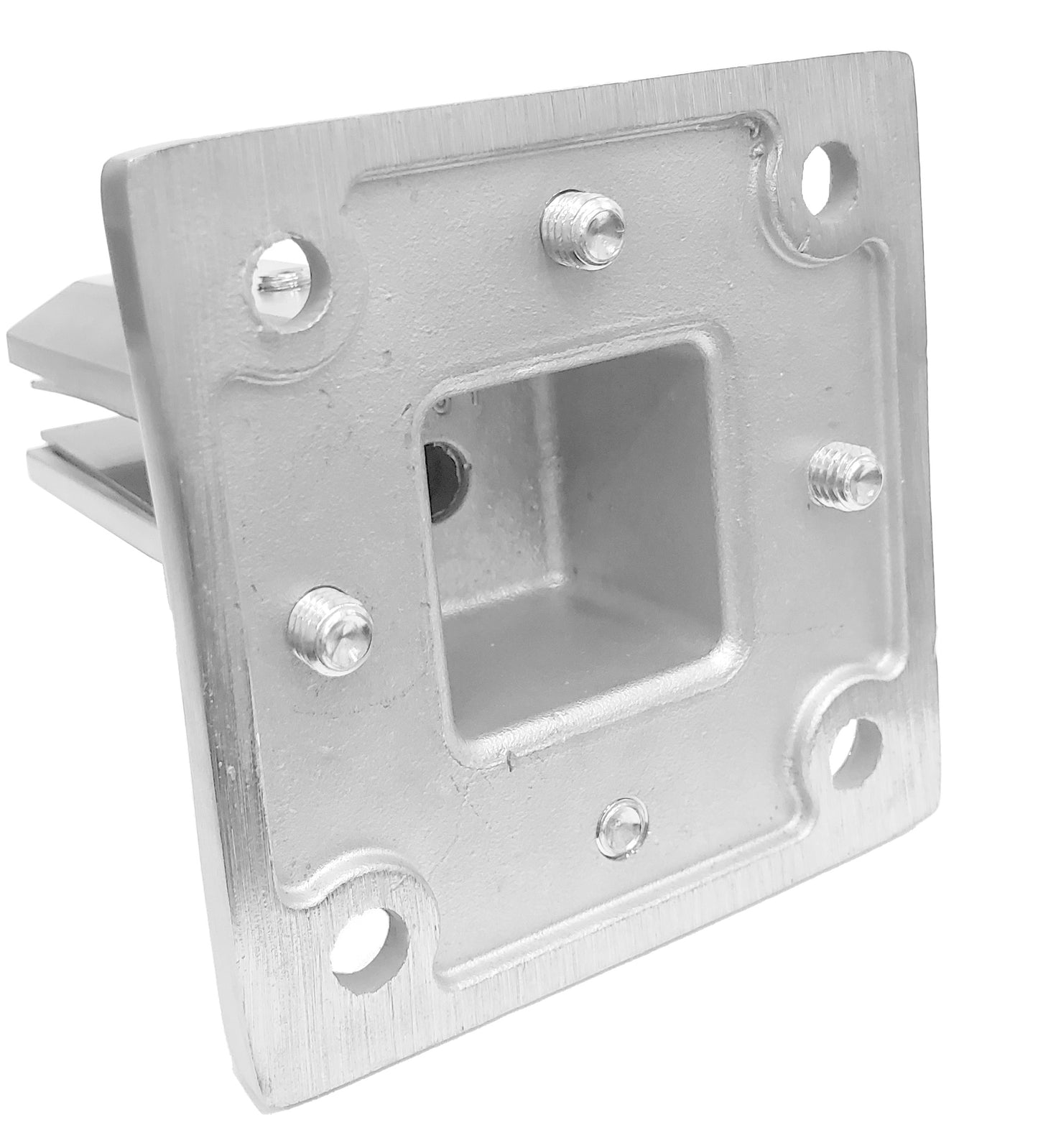 Stainless Steel Glass Spigot Pool Fence Balustrade with Leveling Glass Railing (G1100) - SHEMONICO