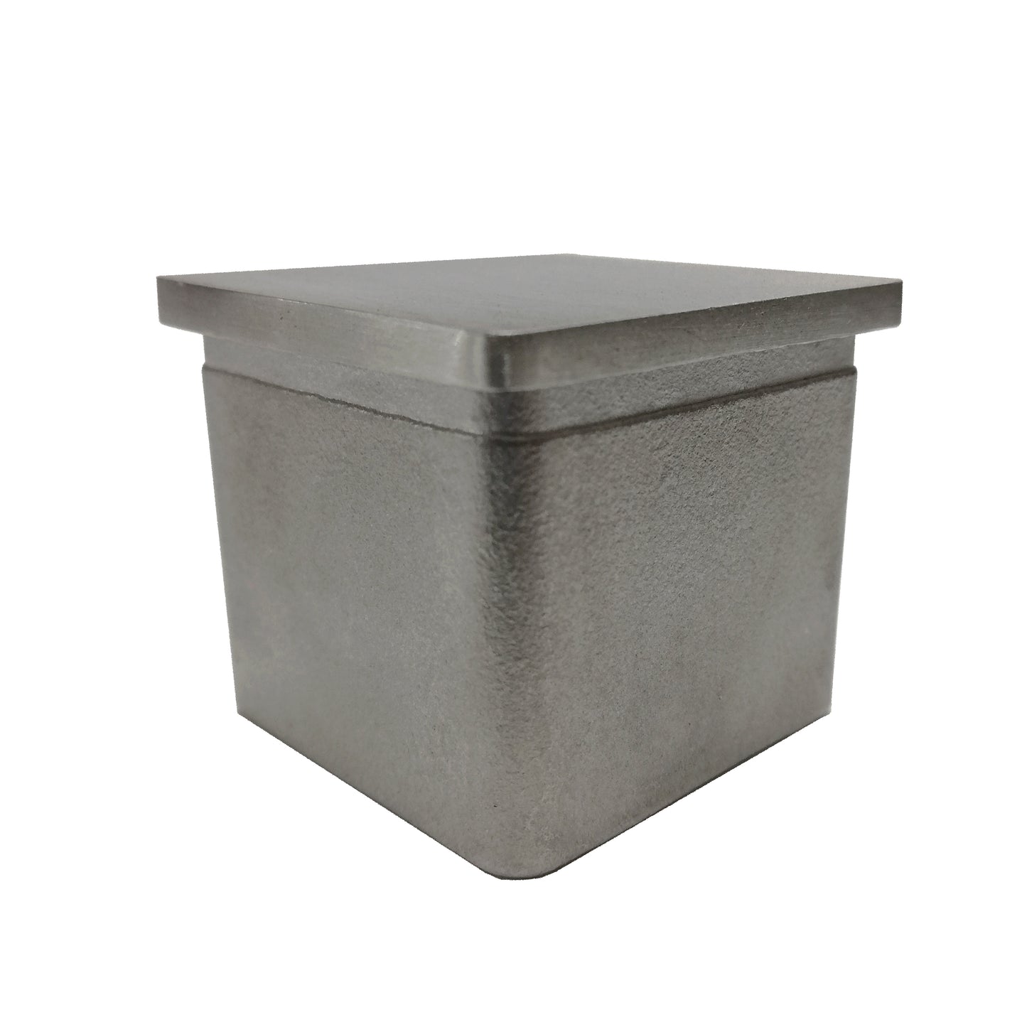 Post Square End Cap Stainless Steel 316 1-1/2" Post Fitting (G1140-150-150) - SHEMONICO