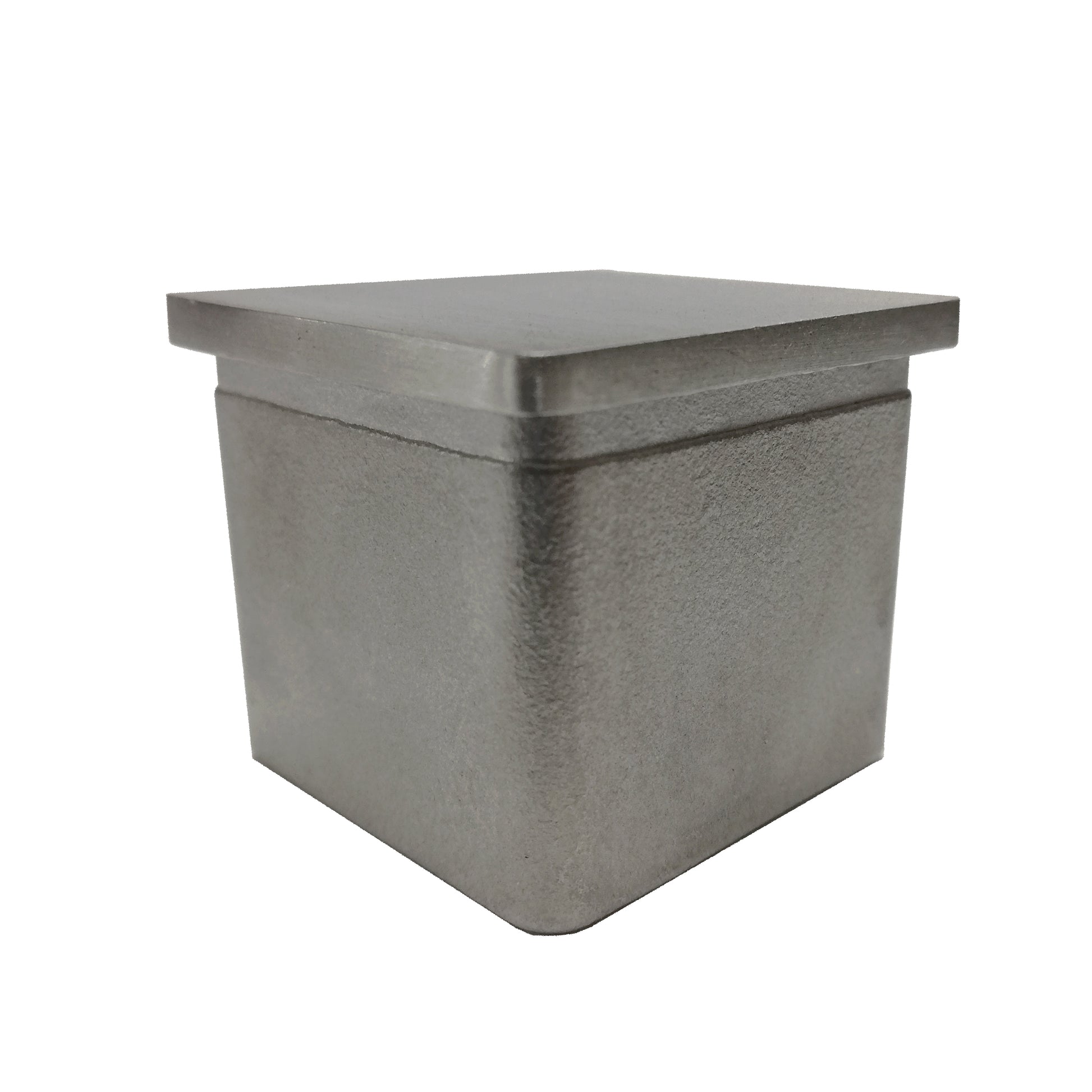 Post Square End Cap Stainless Steel 316 1-1/2" Post Fitting (G1140-150-150) - SHEMONICO