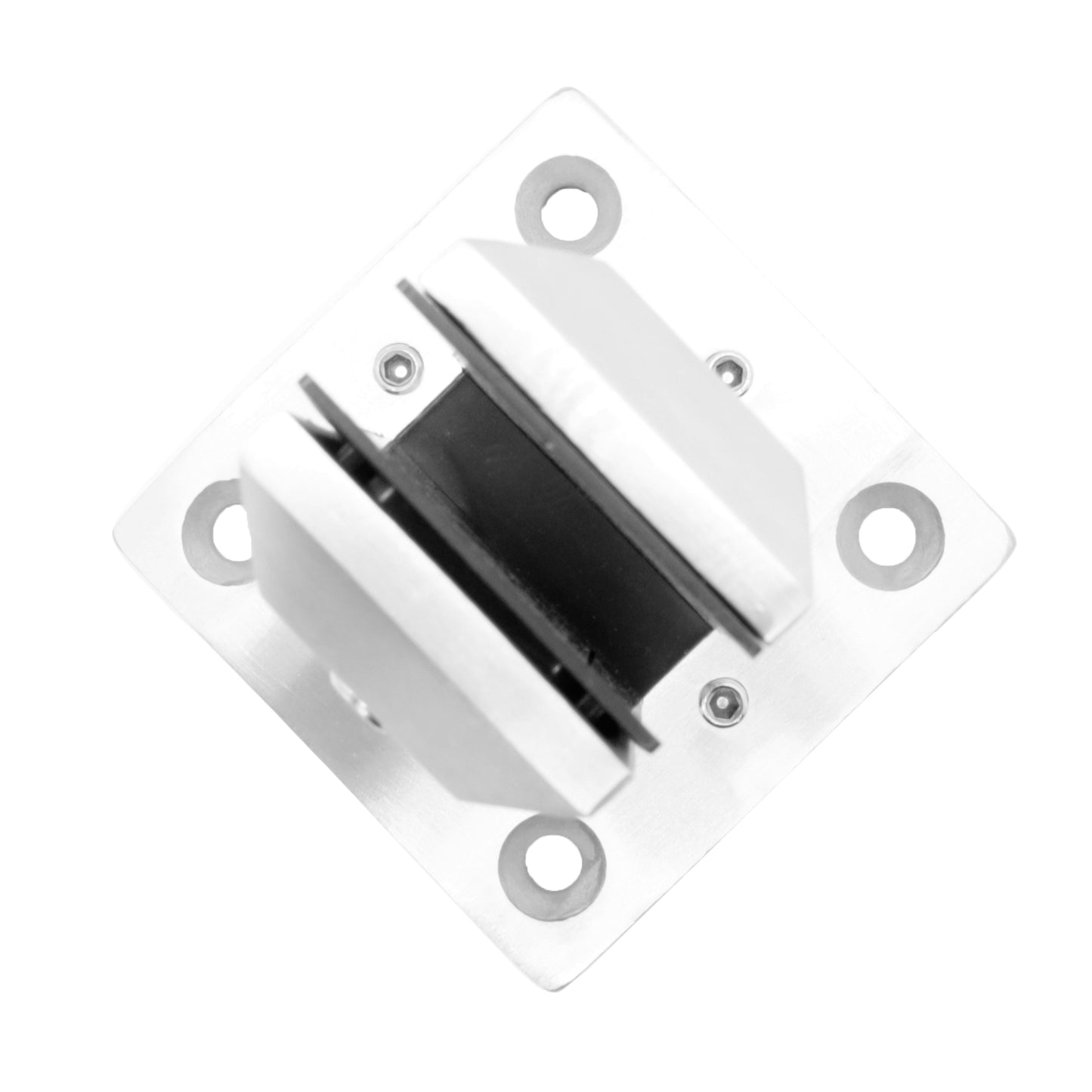 Stainless Steel Glass Spigot Pool Fence Balustrade with Leveling Glass Railing (G1100) - SHEMONICO