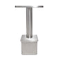 Round Stem Post Handrail Bracket Stainless Steel for 1-1/2" Post Fitting (P0100-150-FLAT-FIX-ROUND) - SHEMONICO