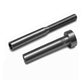 Black Matte Stainless Steel Invisible Stud & Receiver Hex Head (C1030-BO) - SHEMONICO