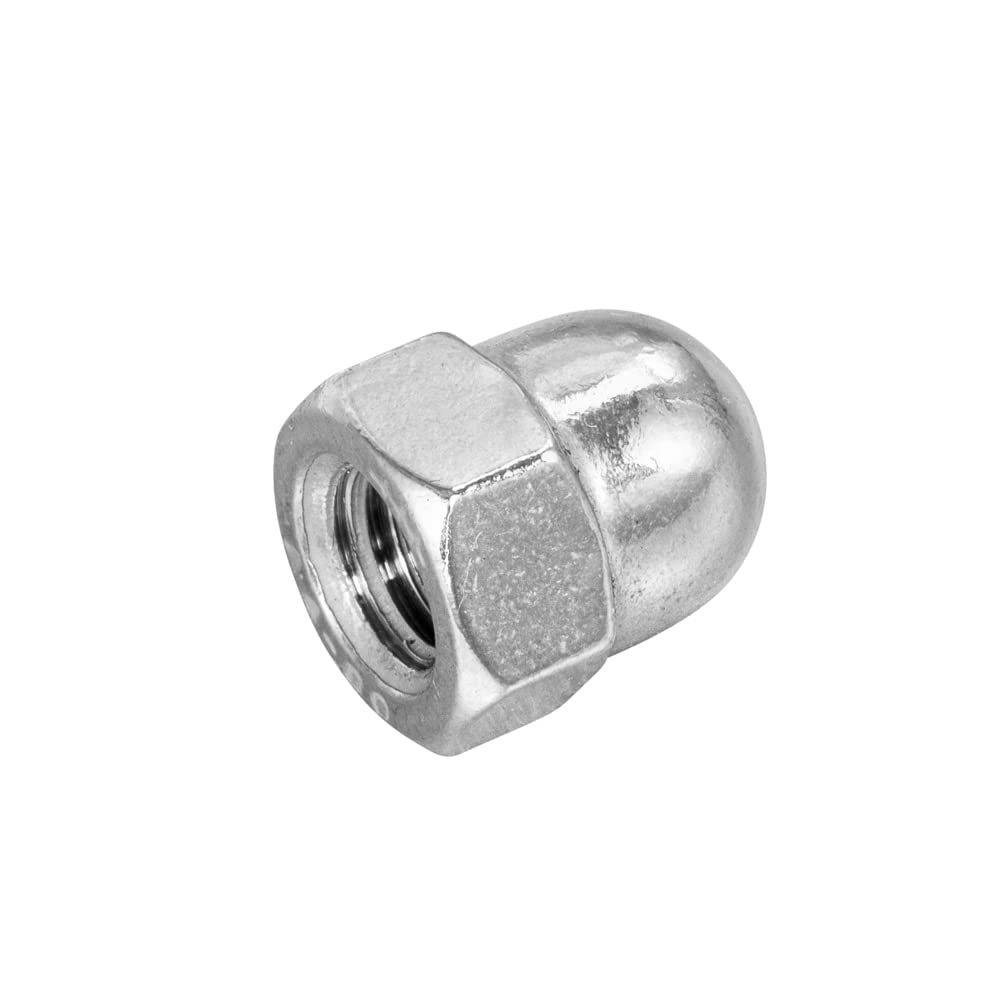 Hand Swage Threaded Stud for 1/4" Stainless Steel Cable Brush Finish (C1036-014-BRS) - SHEMONICO