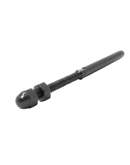 Hand Swage Tensioner Threaded Stud for 1/8" & 3/16" Cable Black Oxide (C1036-BO) - SHEMONICO