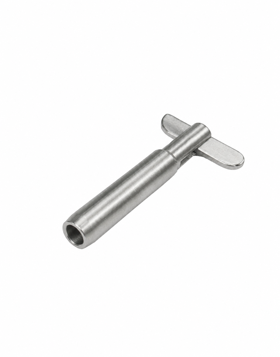 Stainless Steel Satin Small Threaded Drop Pin  (C1038-SM-BRS)