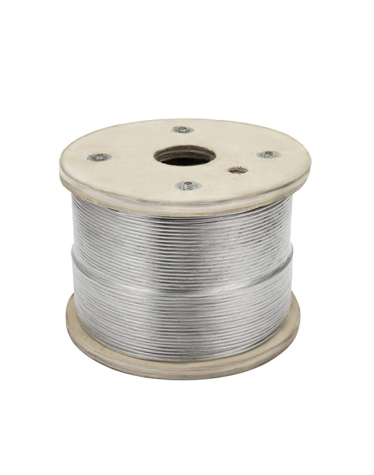 Stainless Steel Cable 1/8" 3/16" 1/4" Spool T316 Marine Grade (C1046) - SHEMONICO