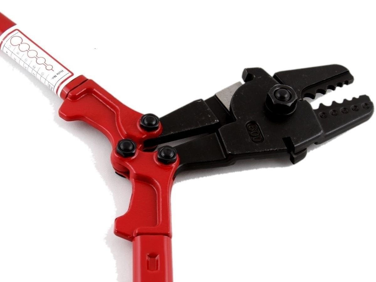 24" Swage Crimper and Cut Stainless Steel (C1048)