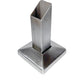 Stainless Steel 316 Grade Square Base Cover for 1-1/2" Post Fitting 4" Outside (C1060-150-SQR-400OUT) - SHEMONICO