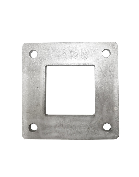 Stainless Steel 316 Grade Square Base Plate for 1-1/2" Post Fitting (C1060-150-SQR-PLATE)
