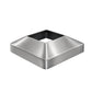 3" Stainless Steel 316 Grade Square Base Cover for 1-1/2" Post Fitting (C1060-150-SQR-300OUT) - SHEMONICO