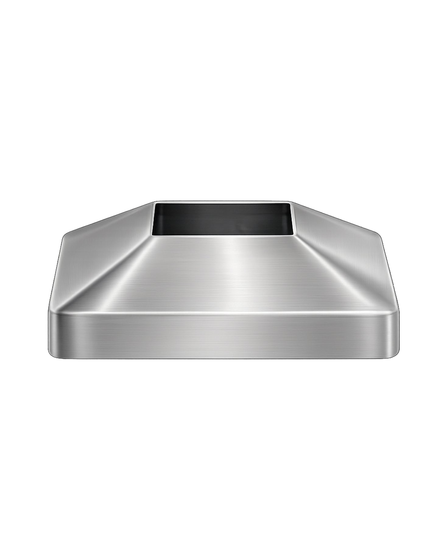 3" Stainless Steel 316 Grade Square Base Cover for 1-1/2" Post Fitting (C1060-150-SQR-300OUT) - SHEMONICO