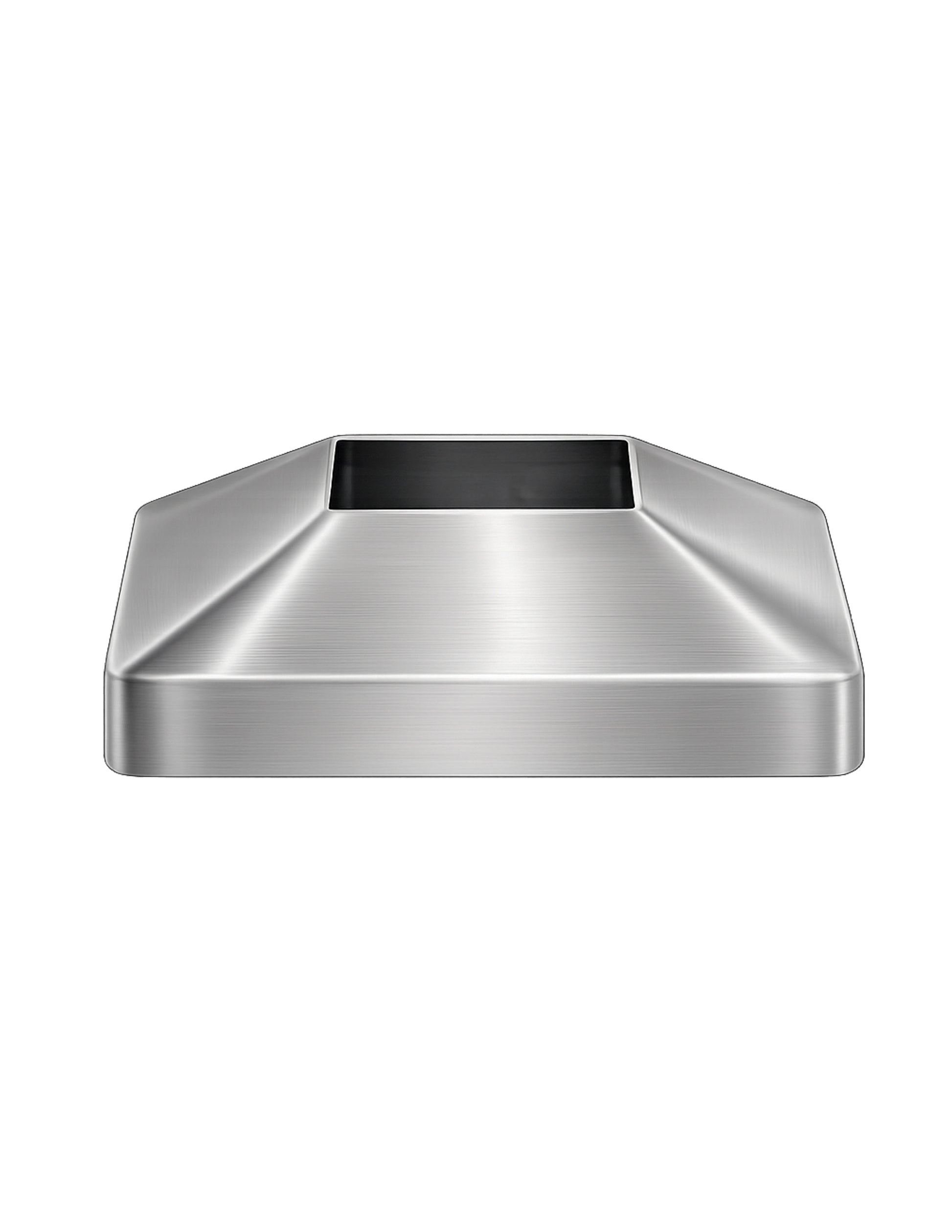 3" Stainless Steel 316 Grade Square Base Cover for 1-1/2" Post Fitting (C1060-150-SQR-300OUT) - SHEMONICO