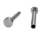Round Flat Head Swage Stud SS T316 Marine Grade (C1105) - SHEMONICO
