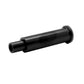 Black Mini Invisible Stud & Receiver Streamline Stainless Steel (C1120-BO) - SHEMONICO