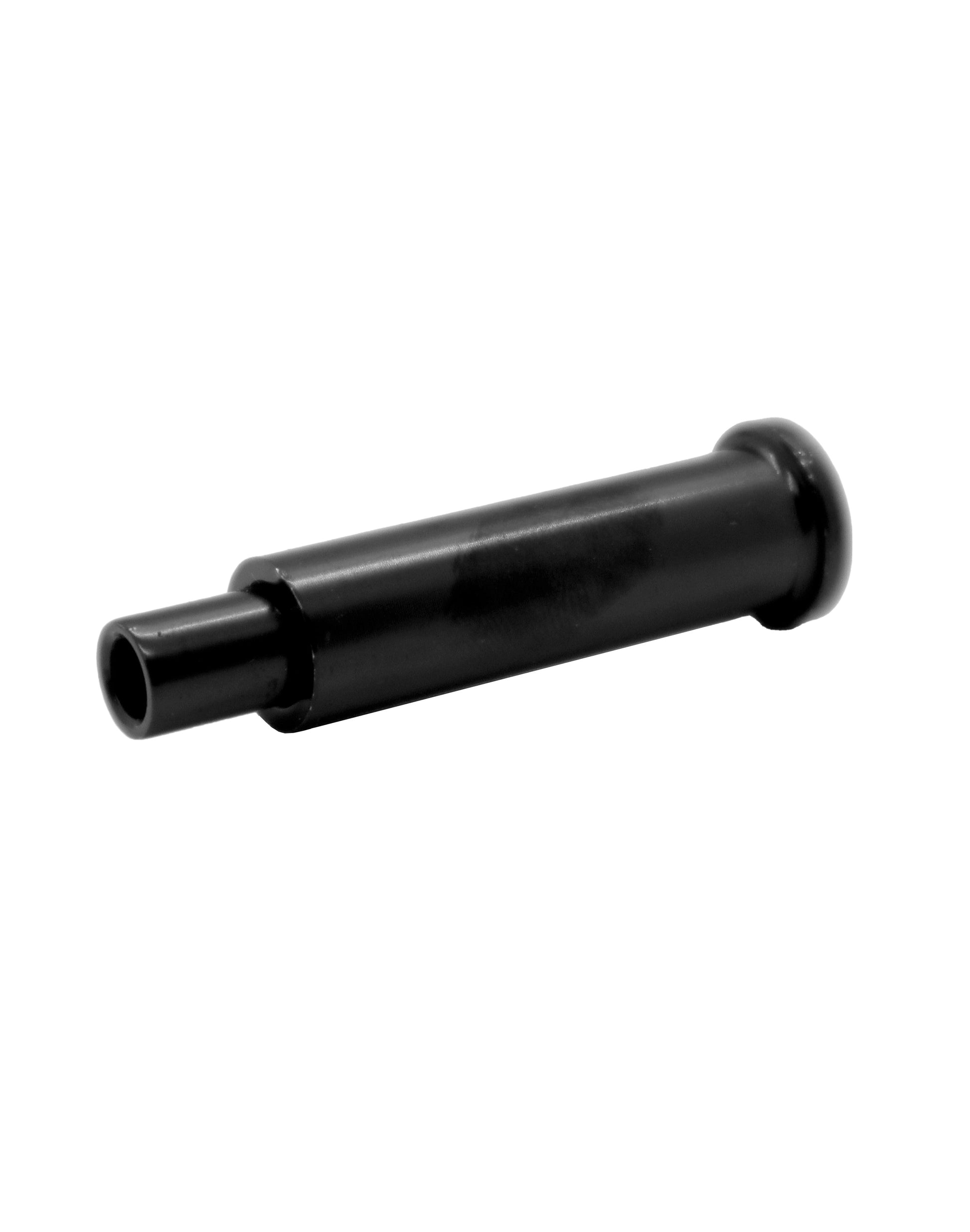 Black Mini Invisible Stud & Receiver Streamline Stainless Steel (C1120-BO) - SHEMONICO