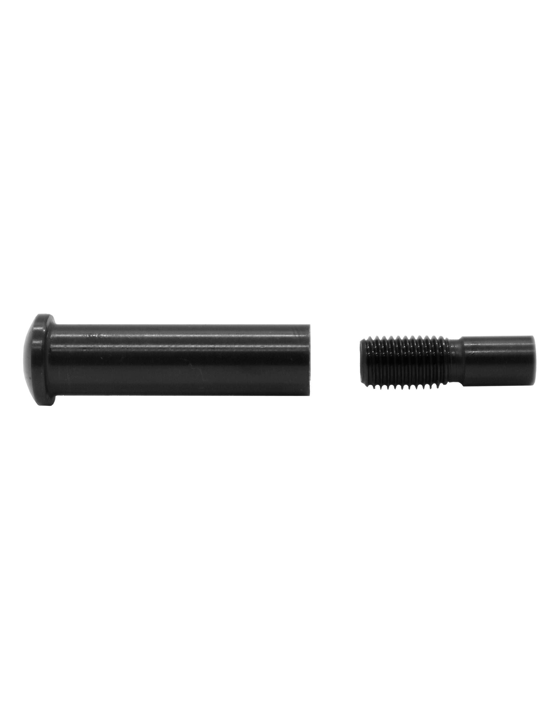 Black Mini Invisible Stud & Receiver Streamline Stainless Steel (C1120-BO) - SHEMONICO