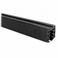 Slot Round Tube Cap Rail for Glass Railing  19 ft U Channel Stainless Steel (G1030)