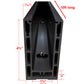 Anodized Aluminum Glass Channel Black Finish 10 ft Long (G1006-BLK) - SHEMONICO