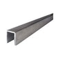 Slim Cap Rail for Glass Railing  10 ft U Channel Stainless Steel (G1013-BRS) - SHEMONICO