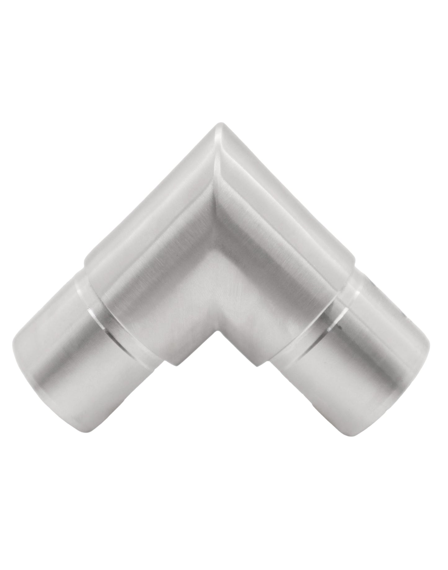 90 Degree Elbow for Slot Round Tube Cap Rail for Glass Railing  Stainless Steel 304 (G1031) - SHEMONICO