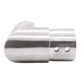 90 Degree Elbow for Slot Round Tube Cap Rail for Glass Railing  Stainless Steel 304 (G1031) - SHEMONICO
