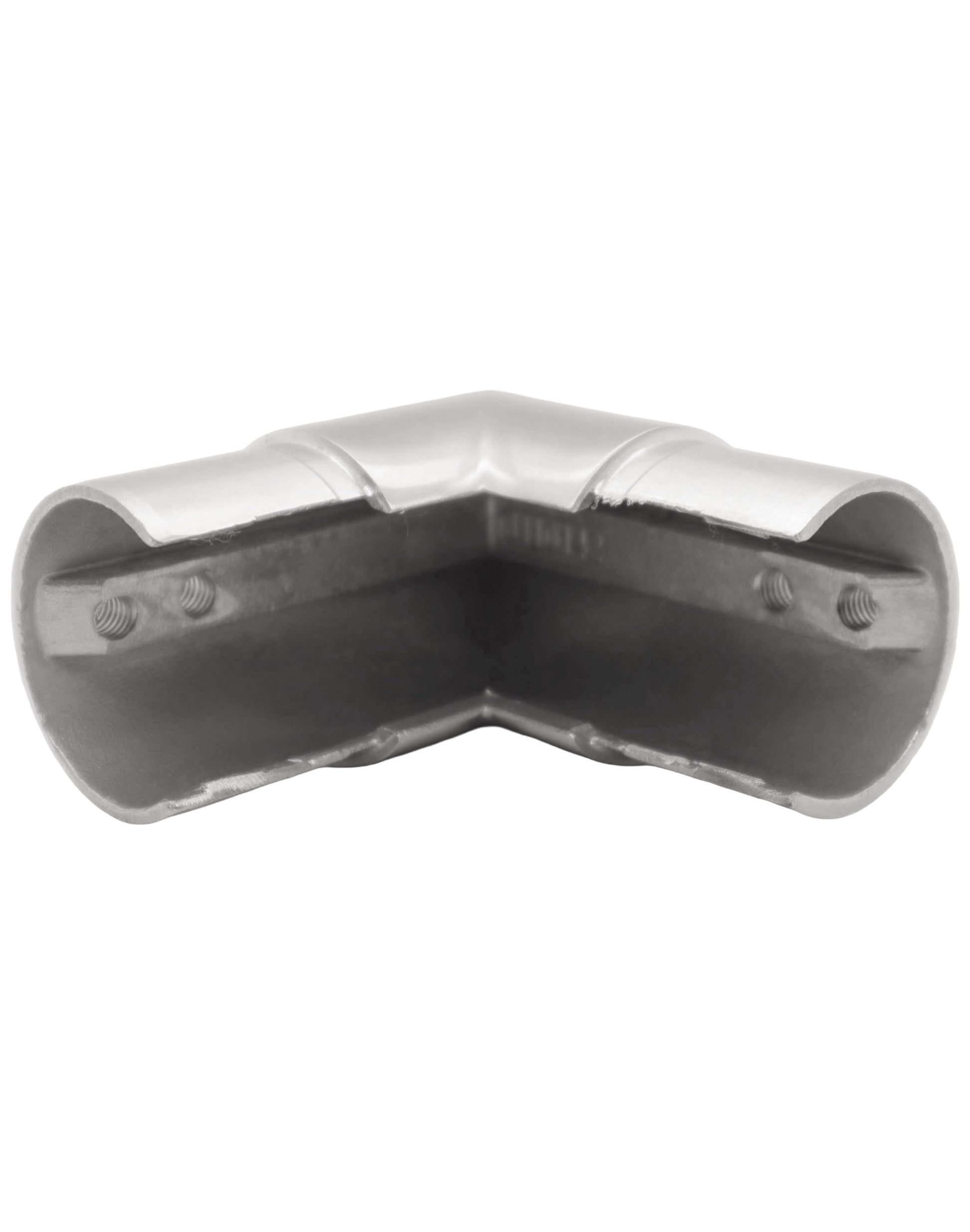 90 Degree Elbow for Slot Round Tube Cap Rail for Glass Railing  Stainless Steel 304 (G1031) - SHEMONICO