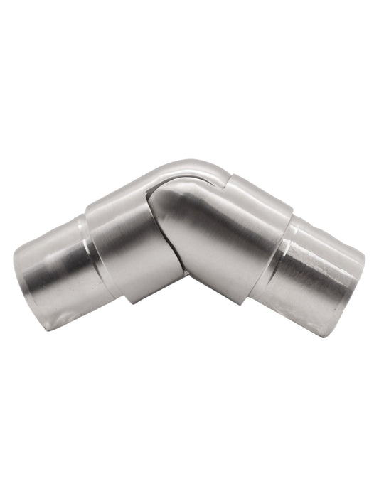 Adjustable Elbow for Slot Round Tube Cap Rail Glass Railing  Stainless Steel 304 (G1032) - SHEMONICO