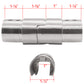Adjustable Elbow for Slot Round Tube Cap Rail Glass Railing  Stainless Steel 304 (G1032) - SHEMONICO