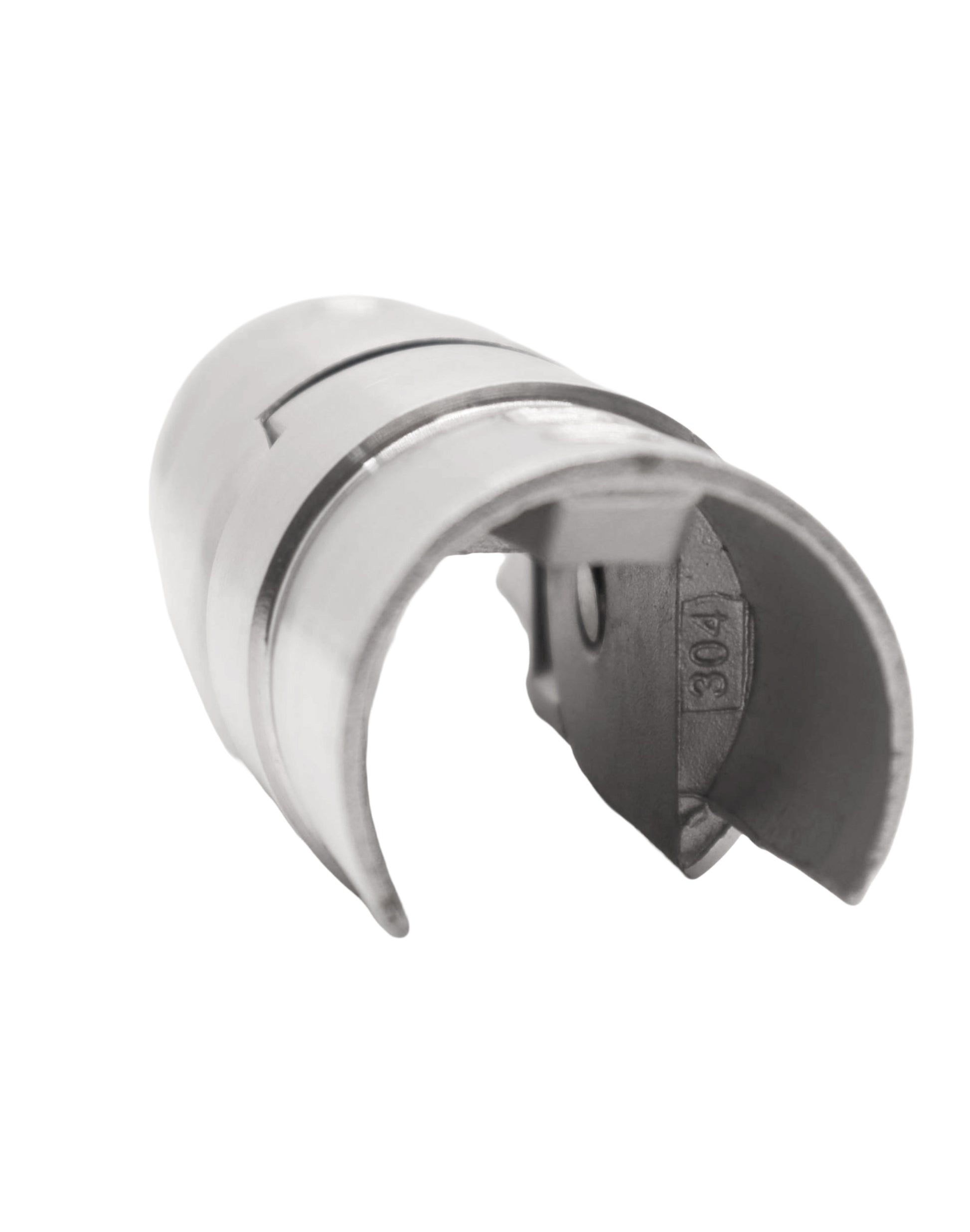 Adjustable Elbow for Slot Round Tube Cap Rail Glass Railing  Stainless Steel 304 (G1032) - SHEMONICO