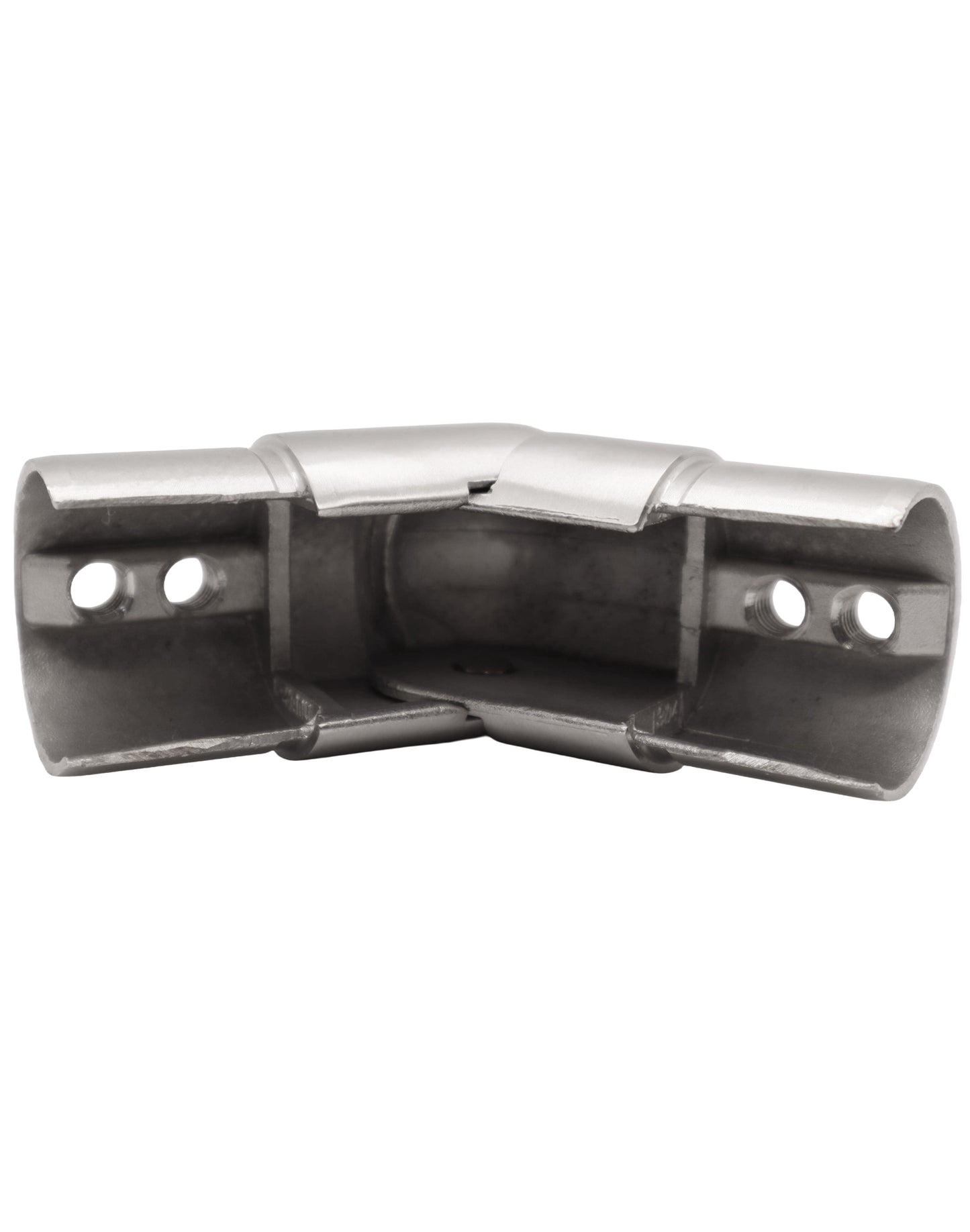 Adjustable Elbow for Slot Round Tube Cap Rail Glass Railing  Stainless Steel 304 (G1032) - SHEMONICO