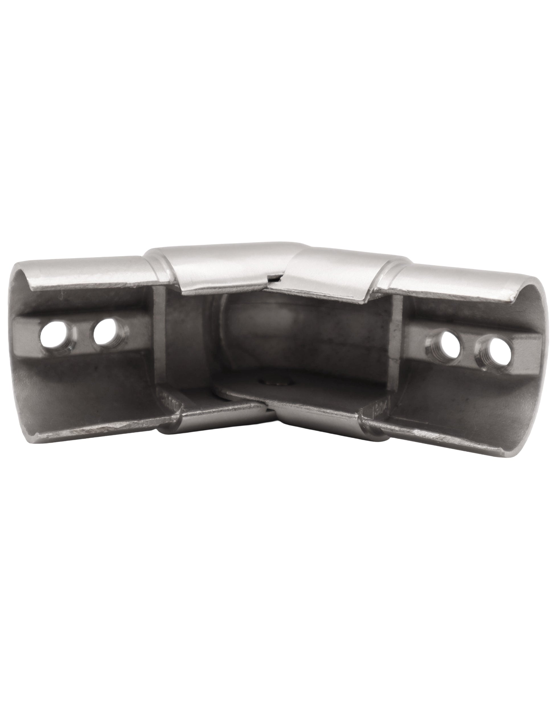 Adjustable Elbow for Slot Round Tube Cap Rail Glass Railing  Stainless Steel 304 (G1032) - SHEMONICO
