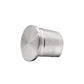 End Cap for Round Slot Tube Cap Rail for Glass Railing Stainless Steel 304 (G1033) - SHEMONICO