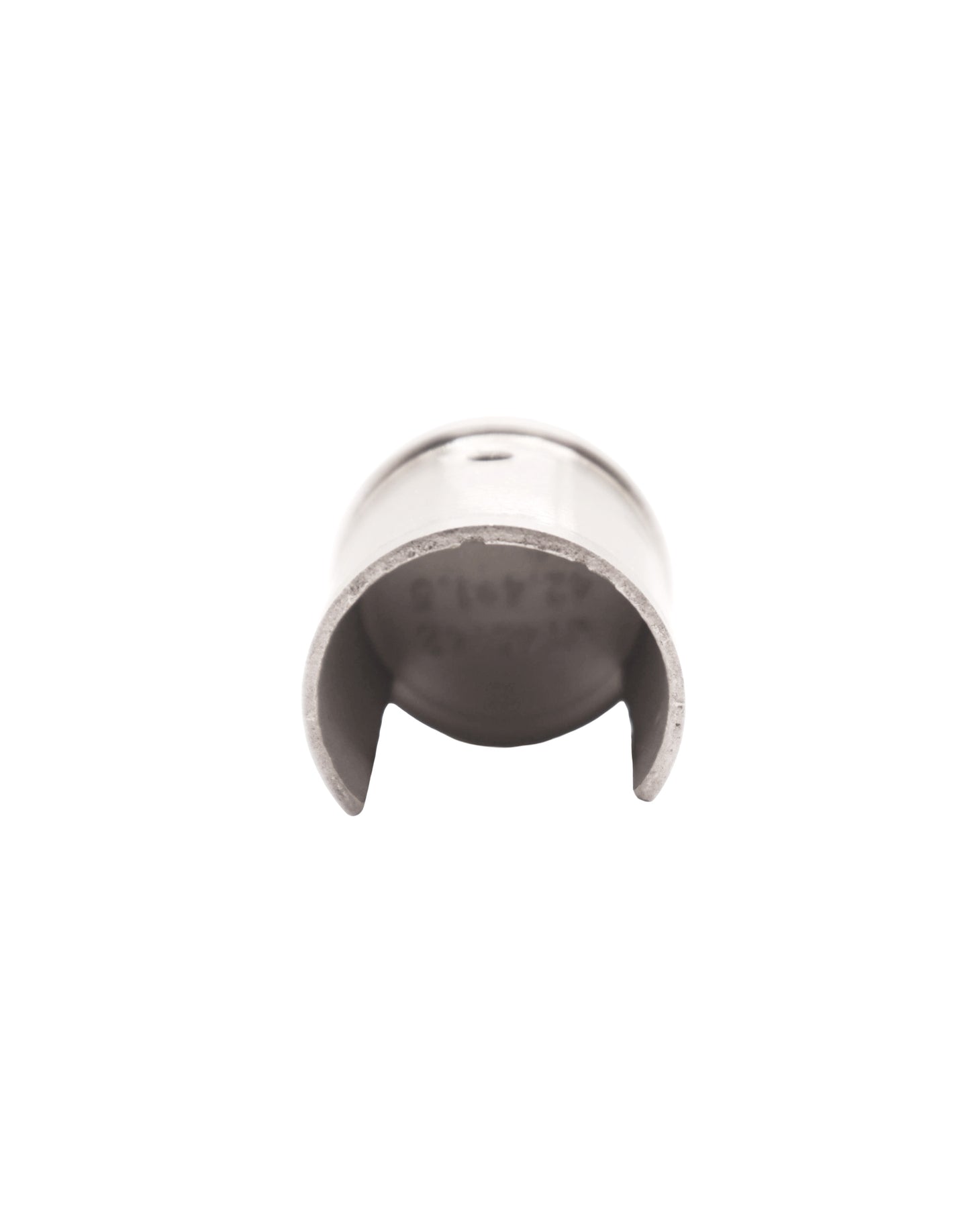 End Cap for Round Slot Tube Cap Rail for Glass Railing Stainless Steel 304 (G1033) - SHEMONICO