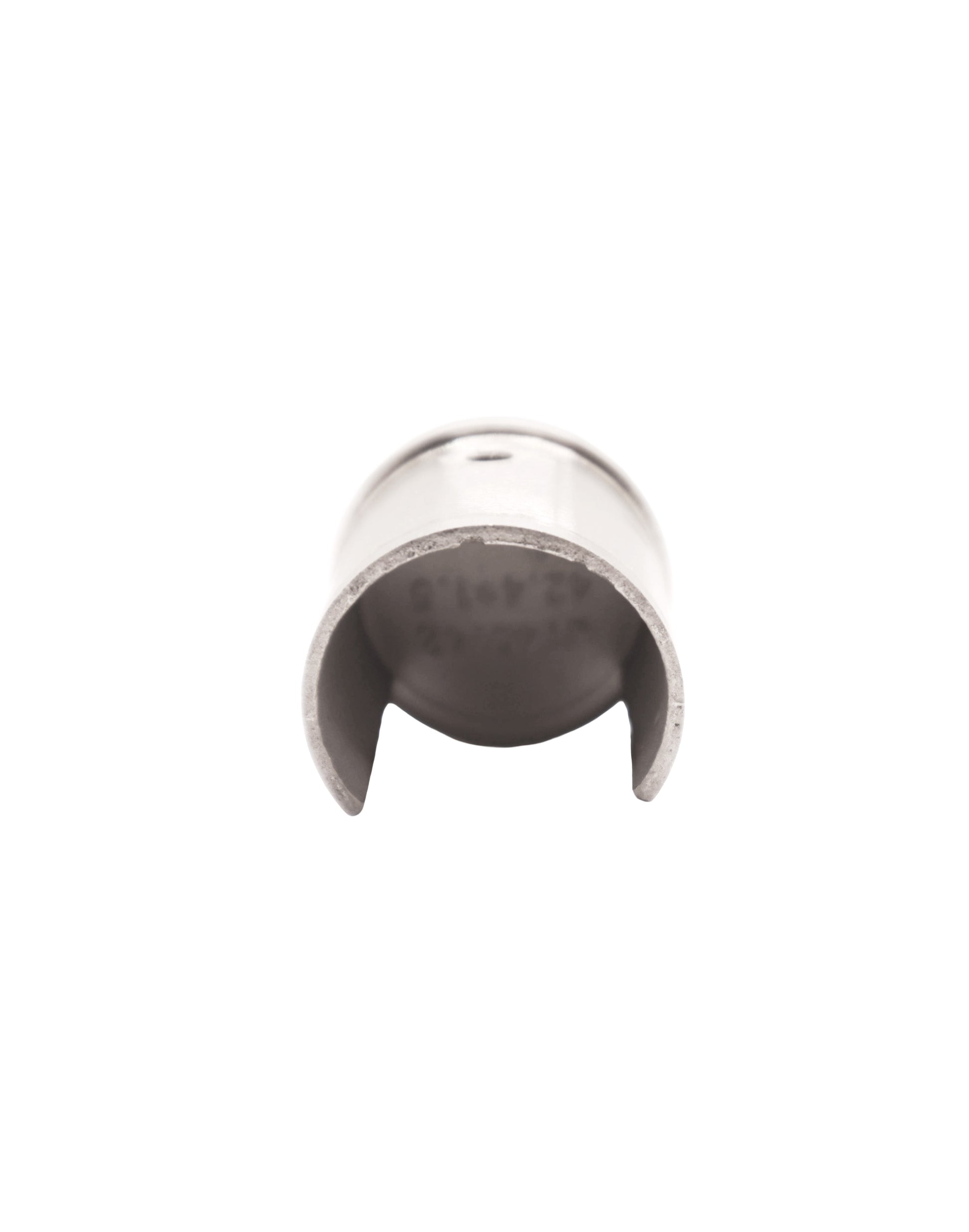 End Cap for Round Slot Tube Cap Rail for Glass Railing Stainless Steel 304 (G1033) - SHEMONICO