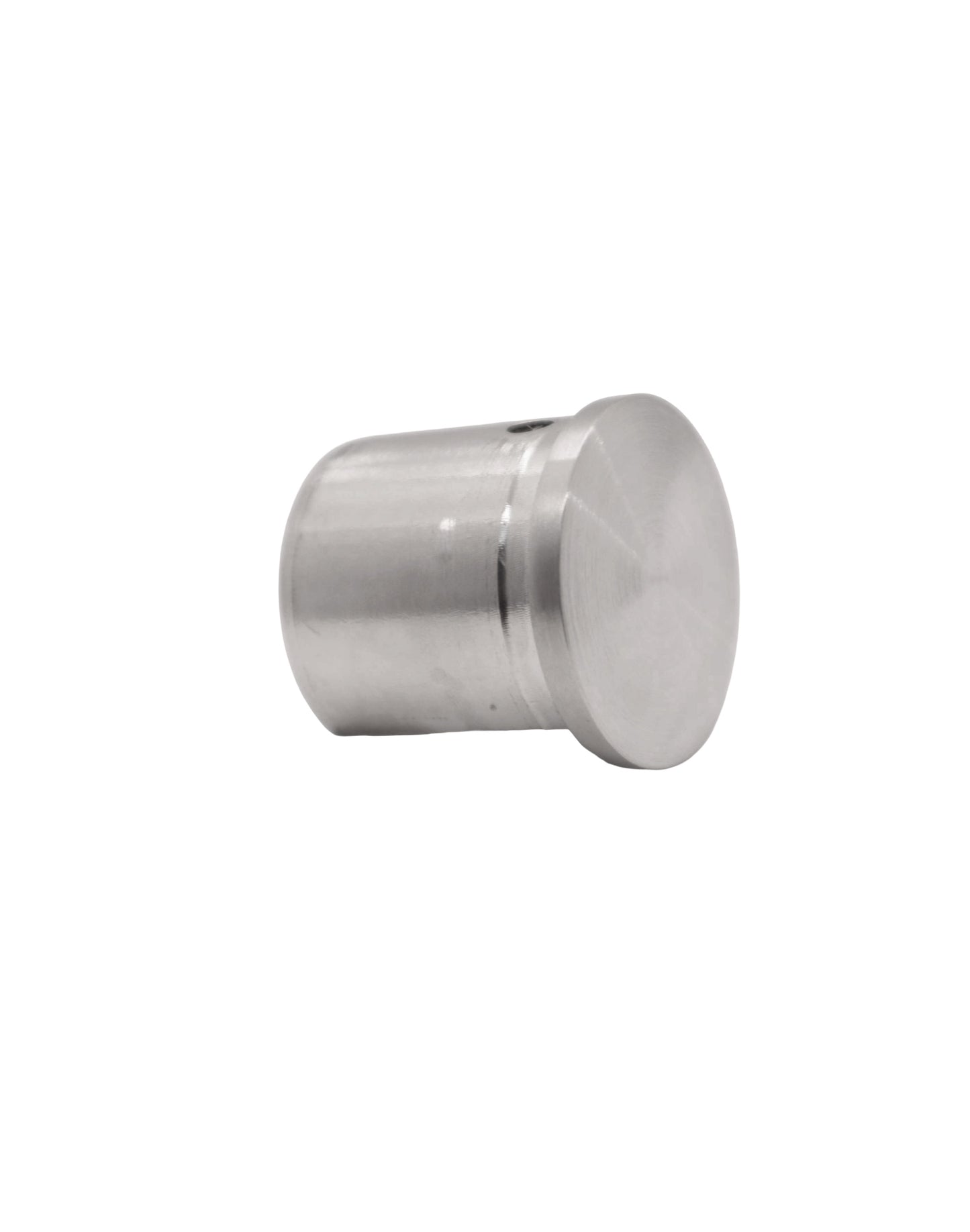 End Cap for Round Slot Tube Cap Rail for Glass Railing Stainless Steel 304 (G1033) - SHEMONICO