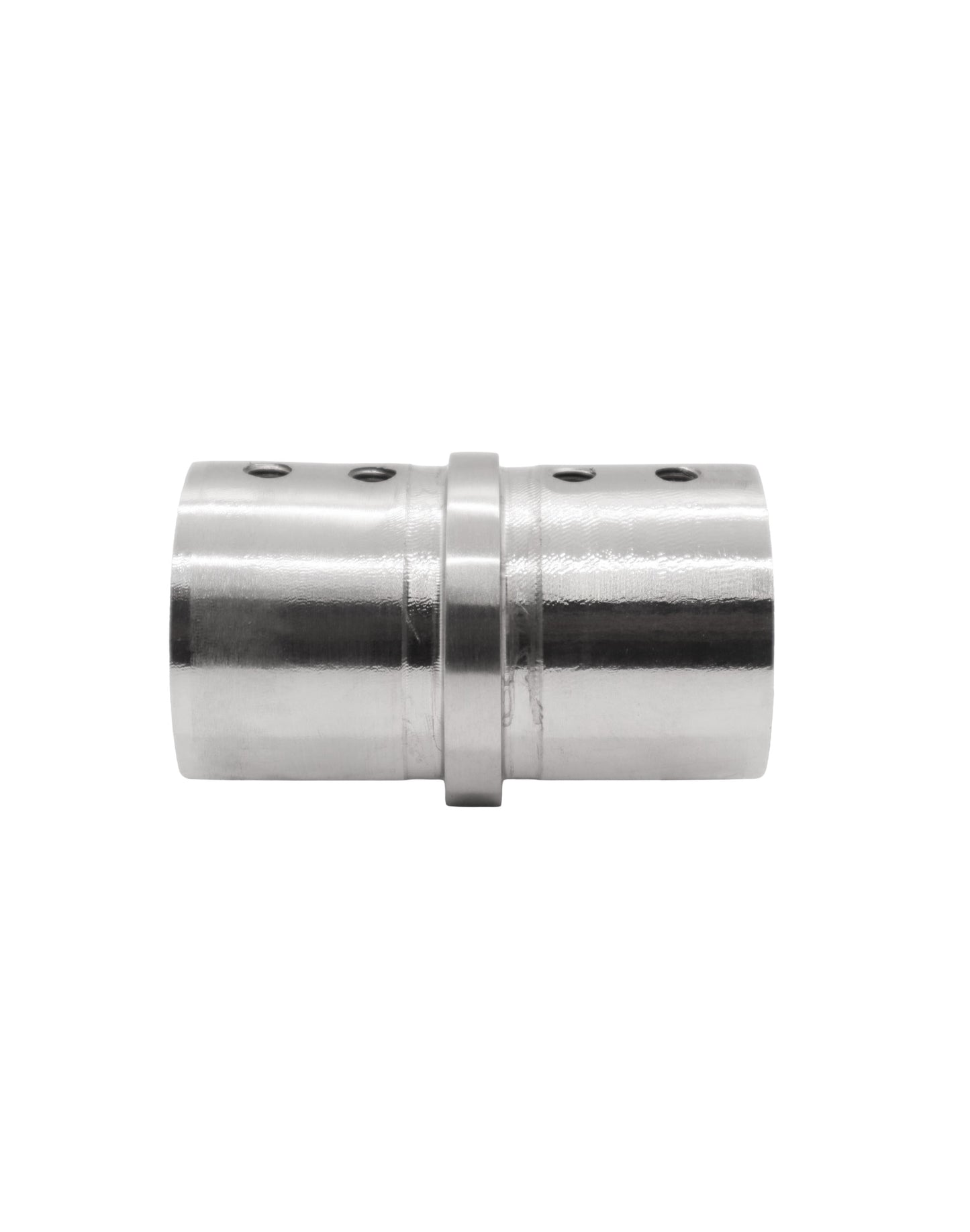 Round Slot Tube Connector for Cap Rail Glass Railing  Stainless Steel 304 (G1034) - SHEMONICO