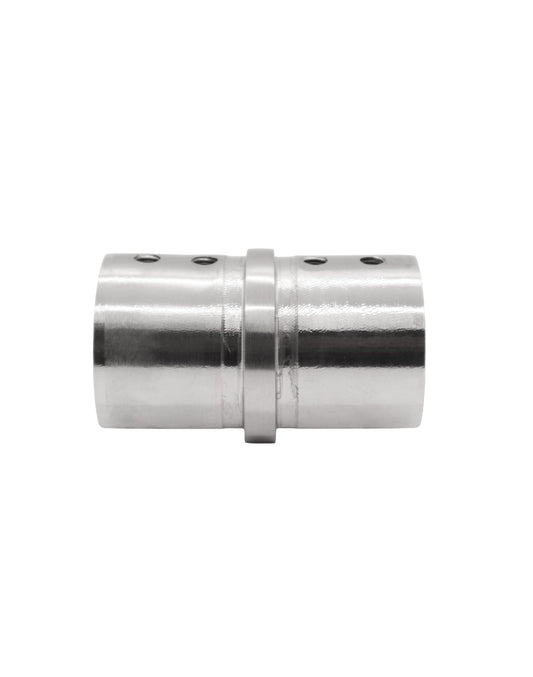 Round Slot Tube Connector for Cap Rail Glass Railing  Stainless Steel 304 (G1034) - SHEMONICO