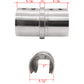 Round Slot Tube Connector for Cap Rail Glass Railing  Stainless Steel 304 (G1034) - SHEMONICO