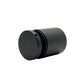 Matte Black Solid Standoff for Glass Railing 1.5" Inch  (G1040-150-FIX-BLK) - SHEMONICO