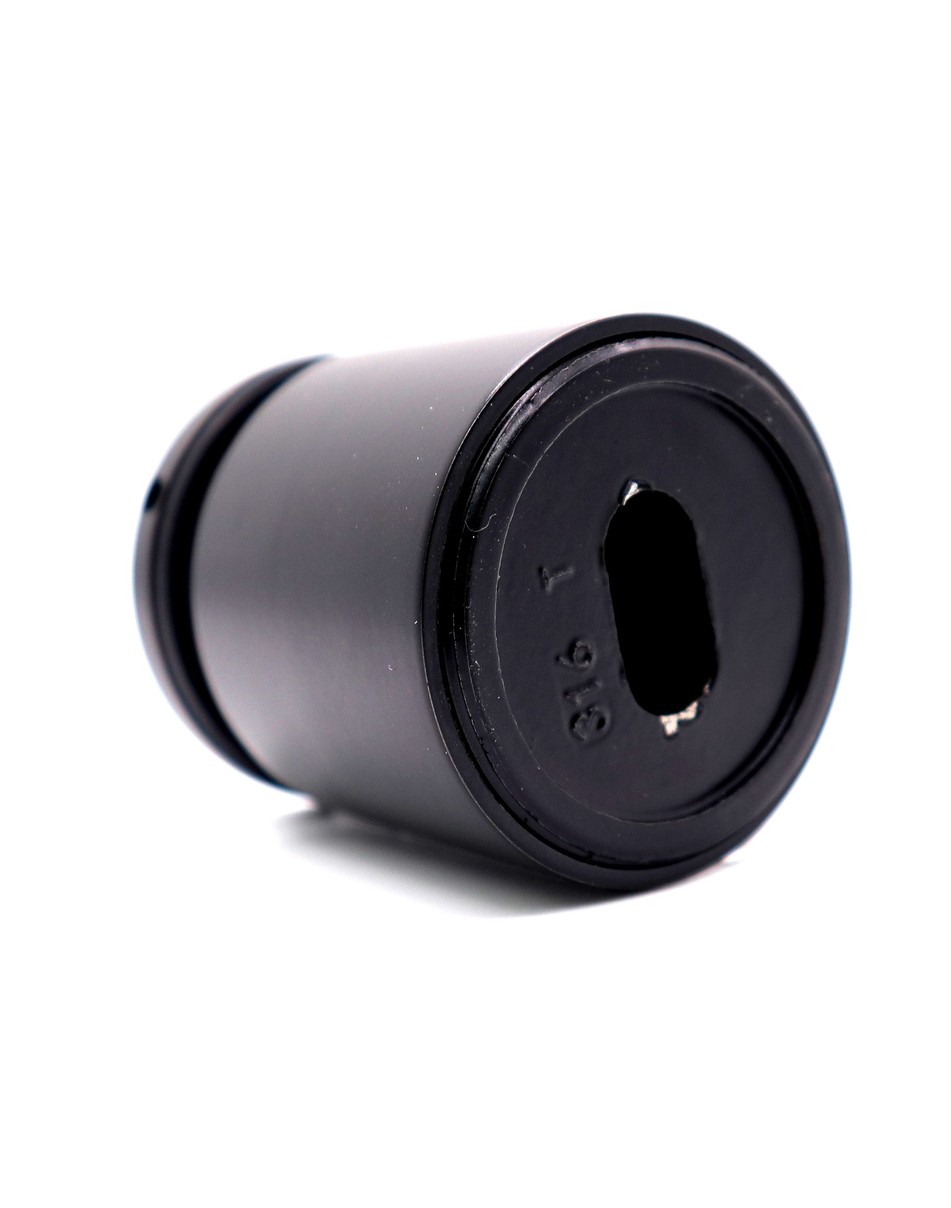 Matte Black Adjustable Standoff Mount for Glass Railing  2" Inch - SHEMONICO