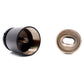 Matte Black Adjustable Standoff Mount for Glass Railing  2" Inch - SHEMONICO