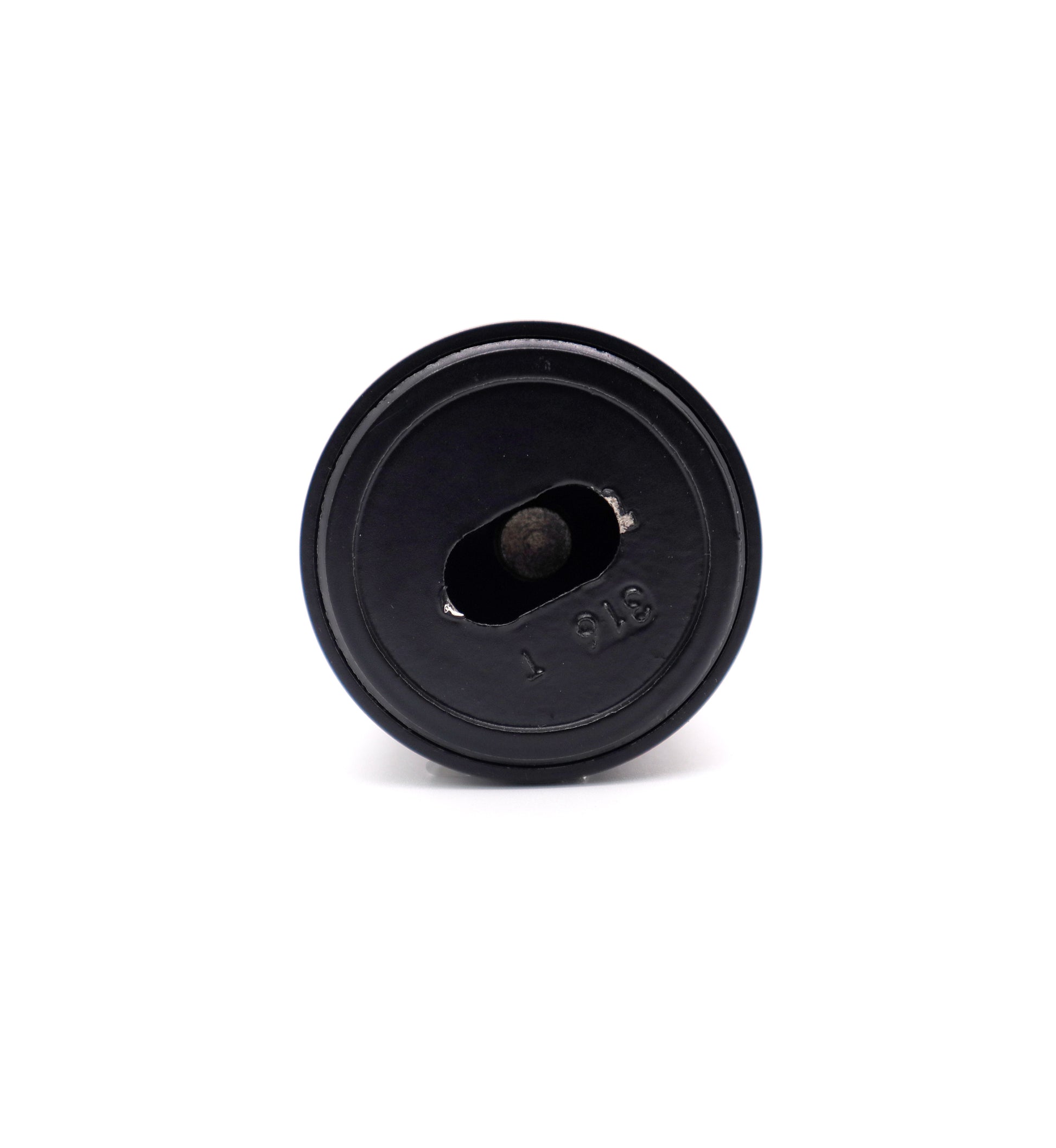 Matte Black Adjustable Standoff Mount for Glass Railing  2" Inch - SHEMONICO
