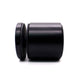 Matte Black Solid Standoff Mount for Glass Railing  2" Inch - SHEMONICO