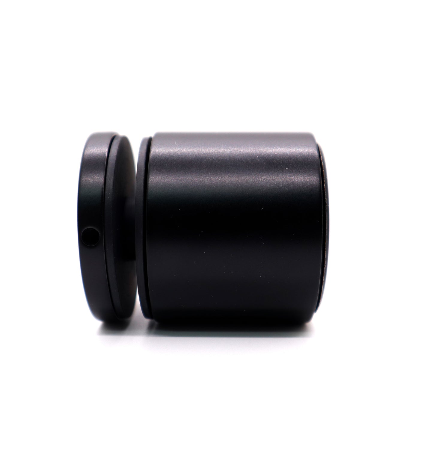 Matte Black Solid Standoff Mount for Glass Railing  2" Inch - SHEMONICO